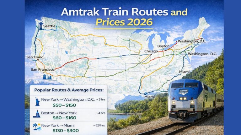 Amtrak Train Routes and Prices 2026