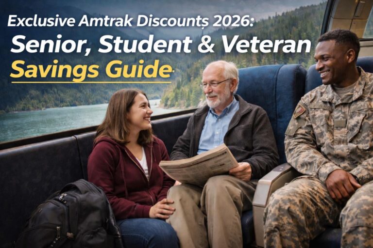 Exclusive Amtrak Discounts 2026 Senior Student Veteran Savings Guide