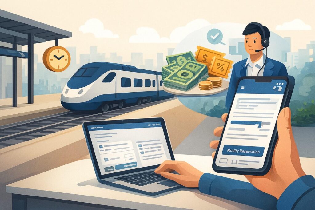 How to Change or Cancel Amtrak Train Reservation