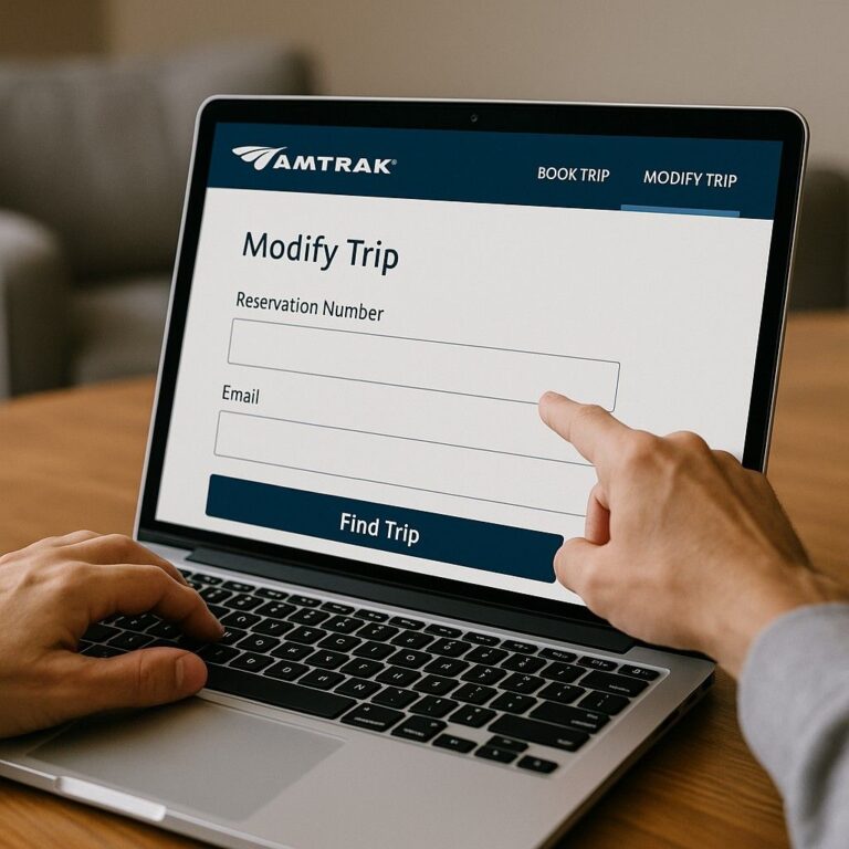 How to Change or Cancel Your Amtrak Train Reservation