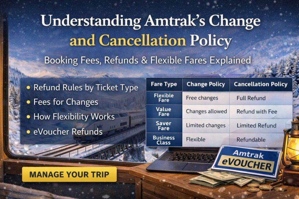 Understanding Amtrak’s Change and Cancellation Policy