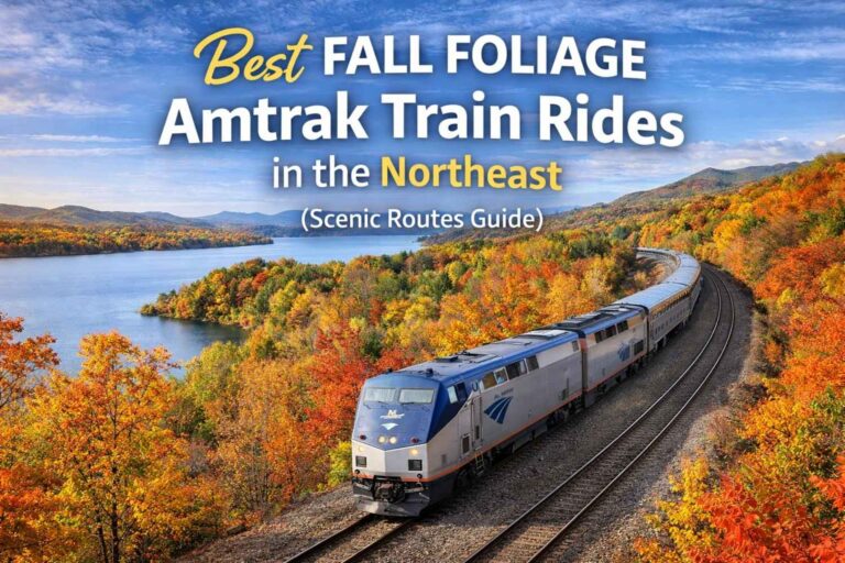 Best Fall Foliage Amtrak Train Rides in the Northeast (Scenic Routes Guide)