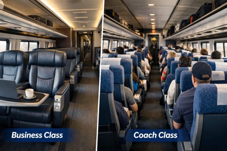 Amtrak Business Class vs Coach