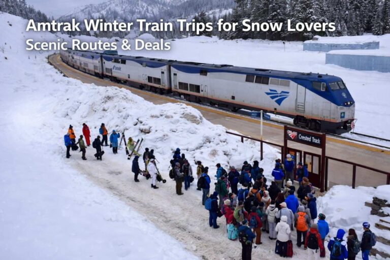 Amtrak Winter Train Trips for Snow Lovers