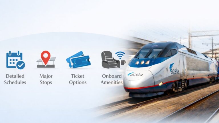 Acela Train: Schedules, Stops, Tickets & Amenities 2026