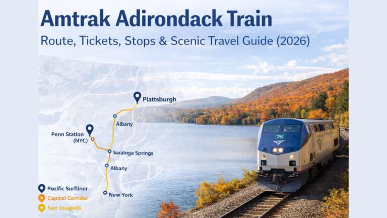 Amtrak Adirondack Train