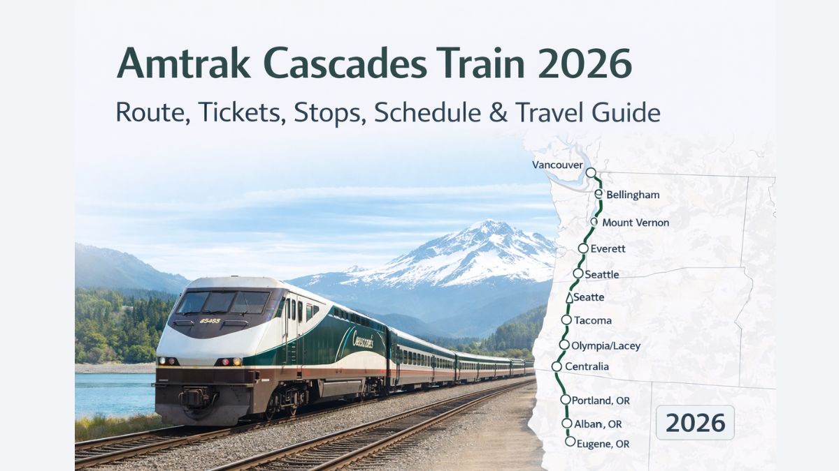 Amtrak Cascades Train 2026