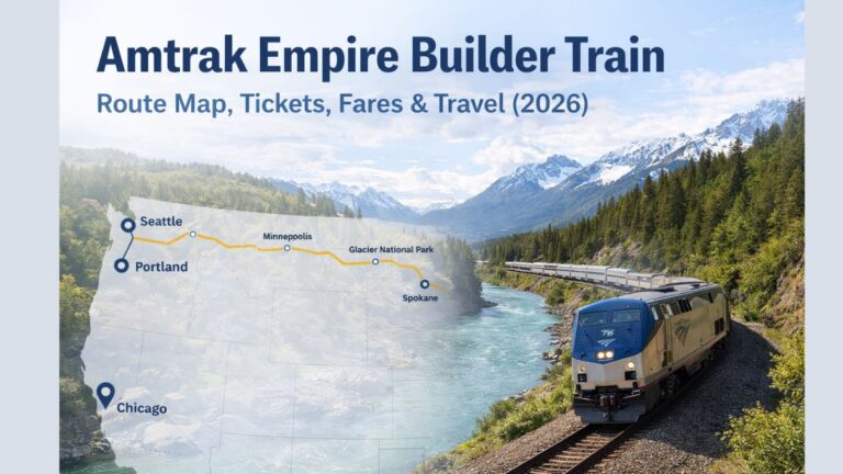 Amtrak Empire Builder Train Route Map, Tickets, Fares & Travel (2026)