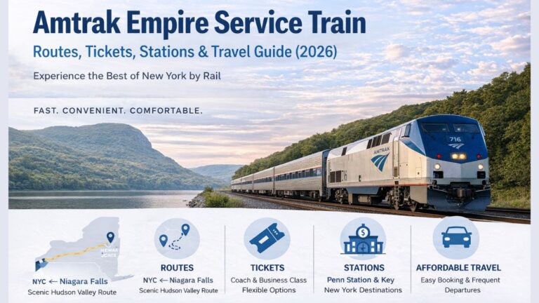 Amtrak Empire Service Train Routes, Tickets, Stations & Travel (2026)