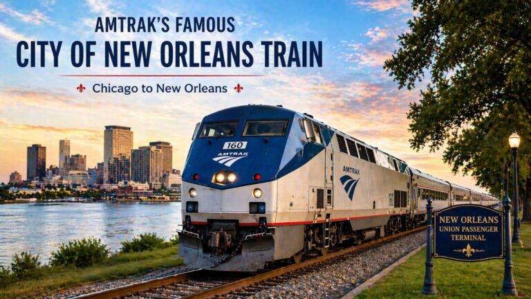 Amtrak's Famous City Of New Orleans Train