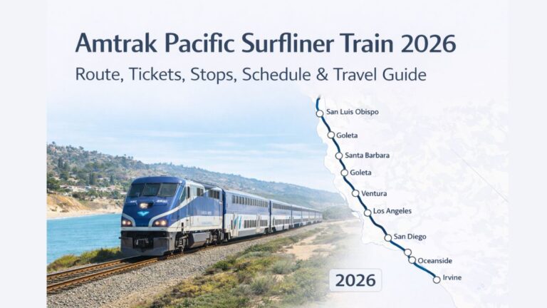 Amtrak Pacific Surfliner Train 2026