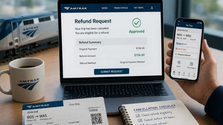 Amtrak Ticket Refund Policy: How to Cancel and Get a Refund