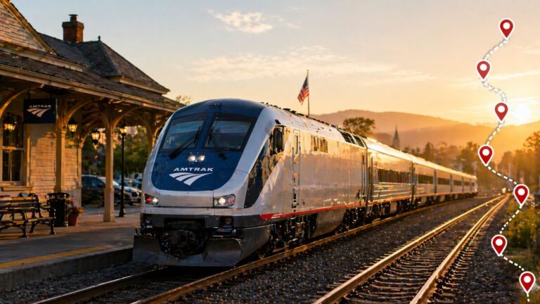 Amtrak’s New Train Journey Visiting Every Station on the Route (2026 Travel Experience)