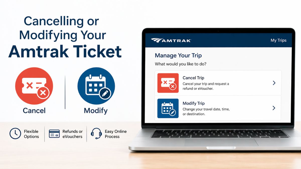 Cancelling or Modifying Your Amtrak Ticket (2026)