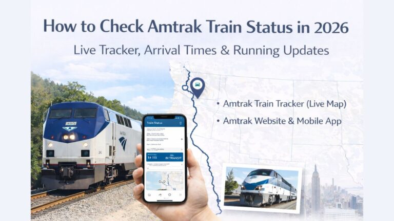 How to Check Amtrak Train Status in 2026