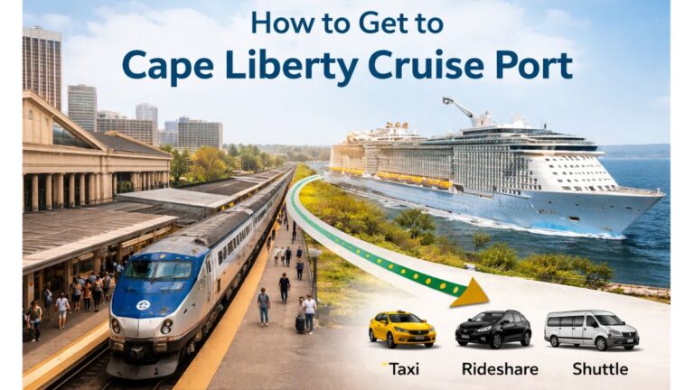 How to Get to Cape Liberty Cruise Port from an Amtrak Station