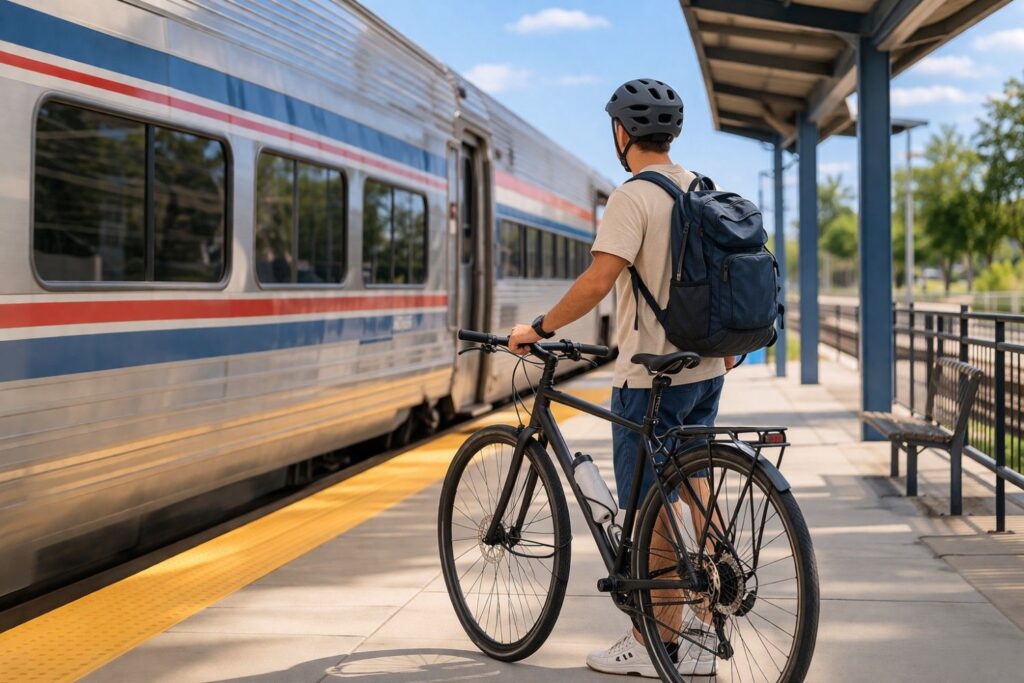 How to Plan a Bike Trip Using Amtrak Train