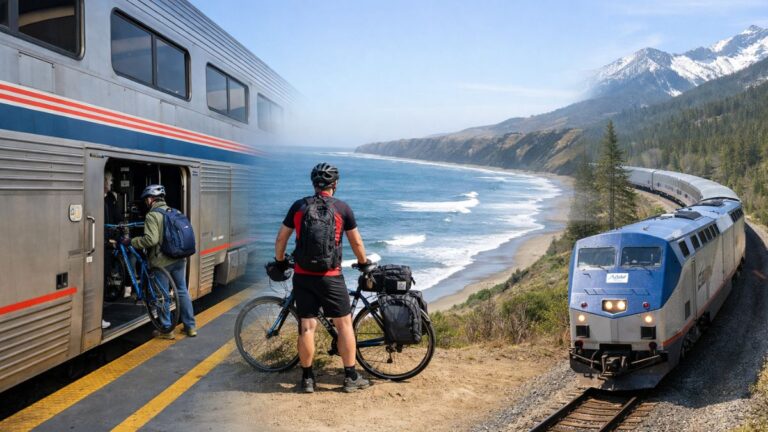 How to Plan a Bike Trip Using Amtrak Train Routes, Rules, and Tips