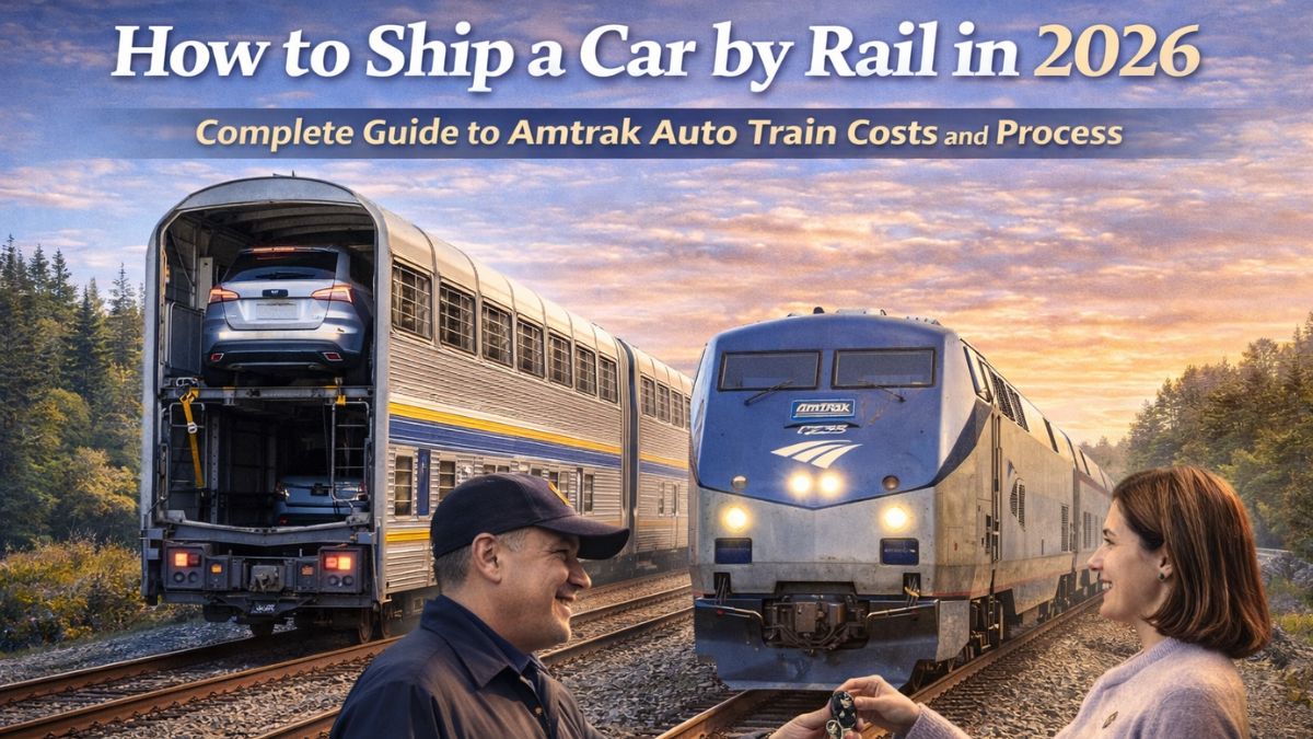 How to Ship a Car by Rail in 2026 Complete Guide to Amtrak Auto Train Costs and Process