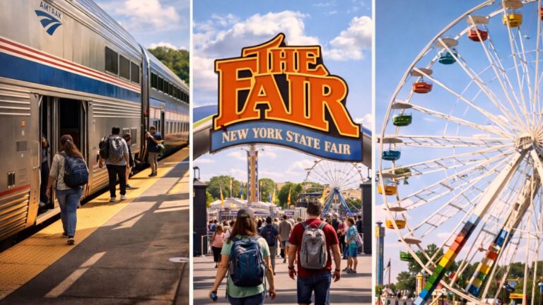 How to Take Amtrak Train to the New York State Fair