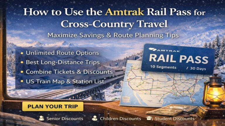 How to Use the Amtrak Rail Pass for Cross-Country Travel