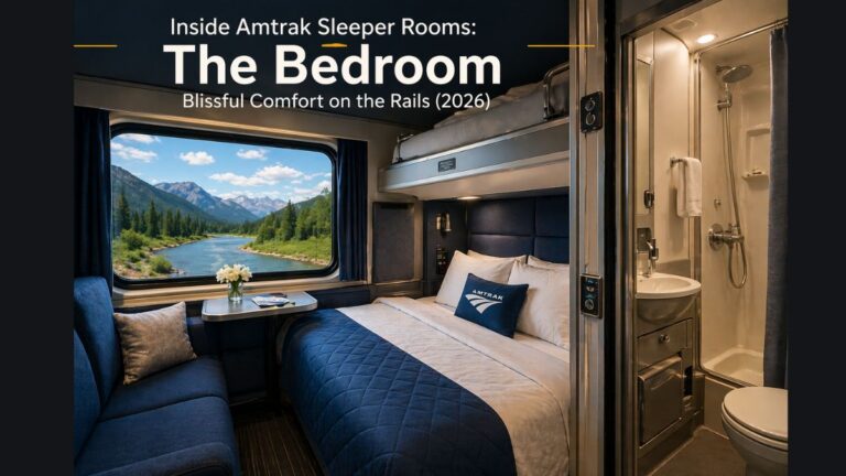 Inside Amtrak Sleeper Rooms: The Bedroom – Blissful Comfort on the Rails (2026)