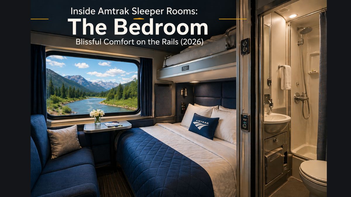 Inside Amtrak Sleeper Rooms: The Bedroom – Blissful Comfort on the Rails (2026)