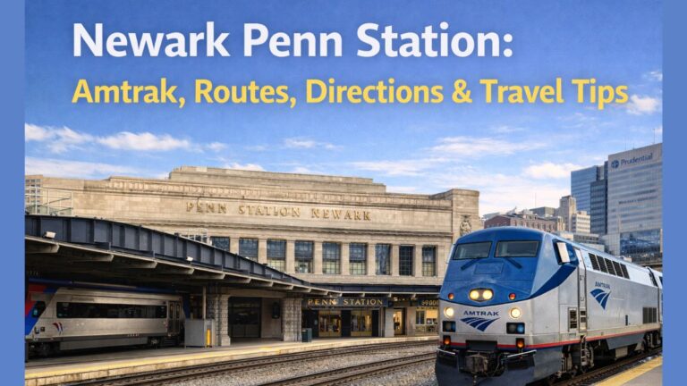 Newark Penn Station: Amtrak, Routes, Directions & Travel Tips
