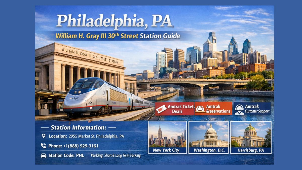 Philadelphia, PA – William H. Gray III 30th Street Station Guide