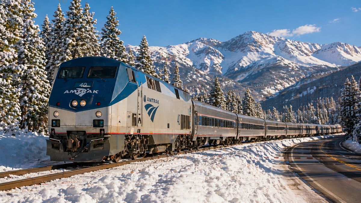Ride The Amtrak Winter Park Express Train