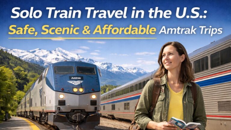 Solo Train Travel in the U.S. Safe, Scenic & Affordable Amtrak Trips