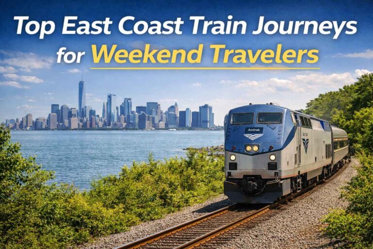 Top East Coast Train Journeys for Weekend Travelers