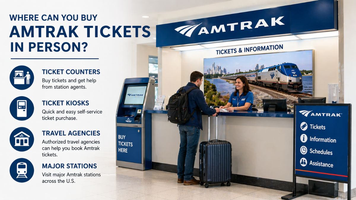 Where Can You Buy Amtrak Tickets in Person? (2026)